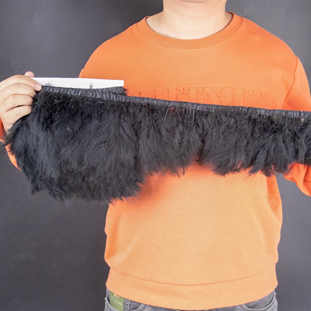 2 5 10 Meter Color Turkey Marabou Feathers Trim 4-6Inch Plumes Fringe For Sewing Crafts Wedding Party Dress Decoration