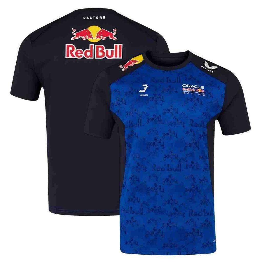 2026 Nuova tuta da moto da corsa F1 tuta da ciclismo, traspirante e ad asciugatura rapida T-shirt a maniche corte con scollo rotondo camicia da lavoro fuoristrada
