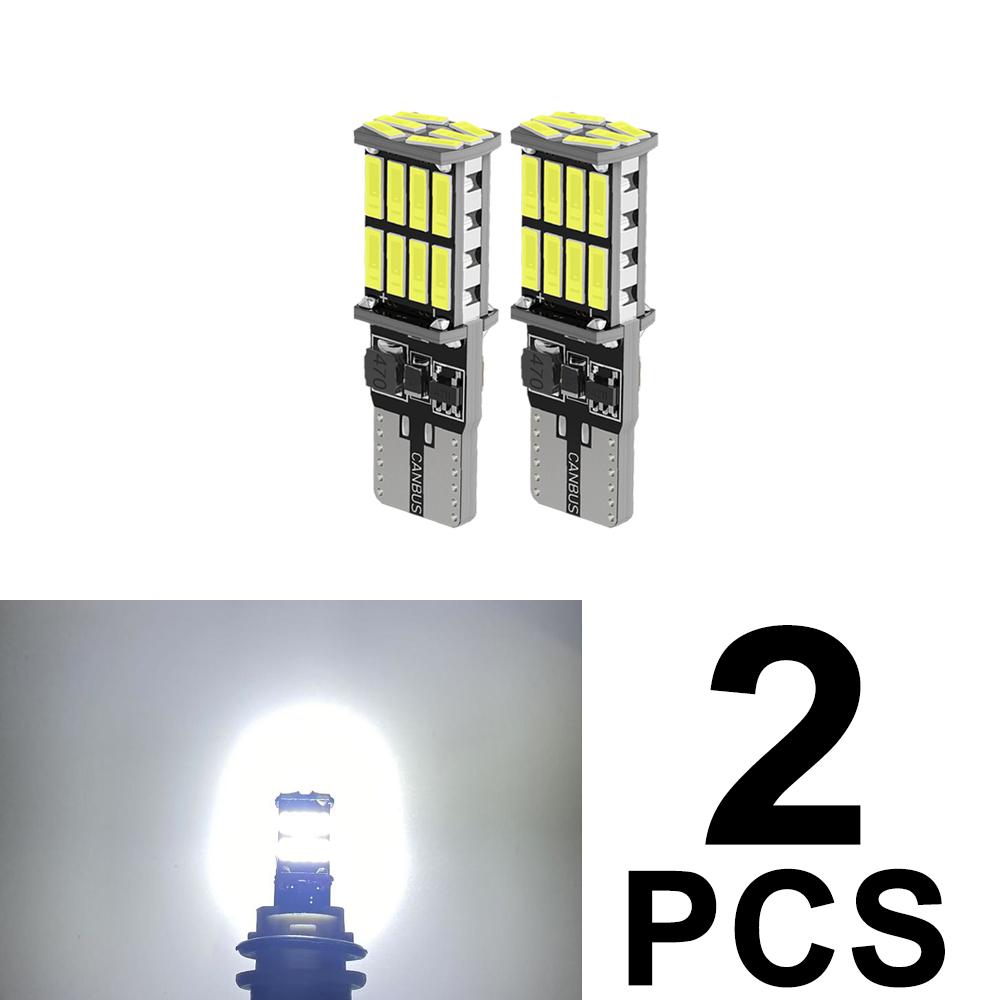 2/4/10 PCS T10 W5W LED Bulbs Canbus 12V/24V 4014-26SMD 6500K Car Signal Lights Interior Dome Door Trunk License Wedge Side LampsTurn Signal 2