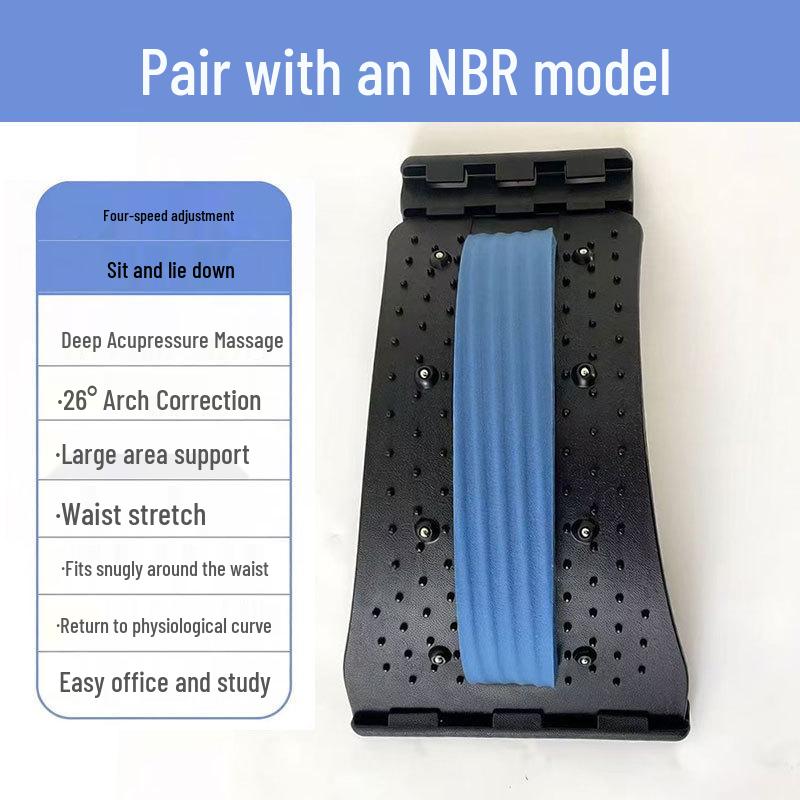Lumbar Support Pilates Spine Corrector & Yoga Back Stretching Brace