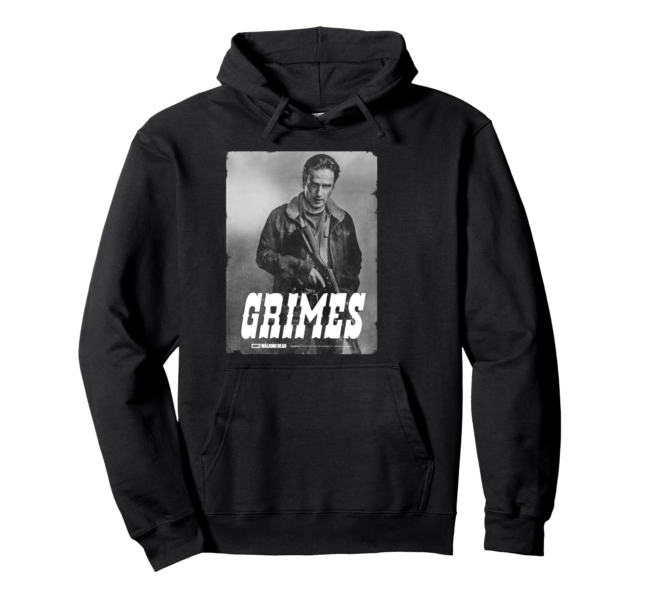 

The Walking Dead Rick Silver Portrait Hoodie