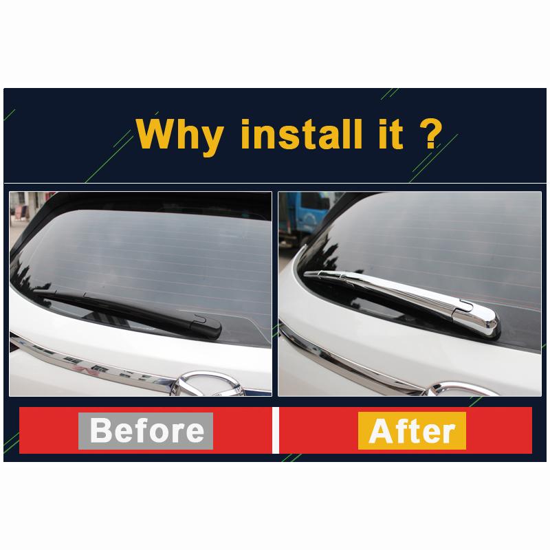 Pentru MAZDA CX-5 CX5 CX 5 2017 2018 portbagaj spate braț ștergător geam capac lame ornamente acoperire duză accesorii garnitură