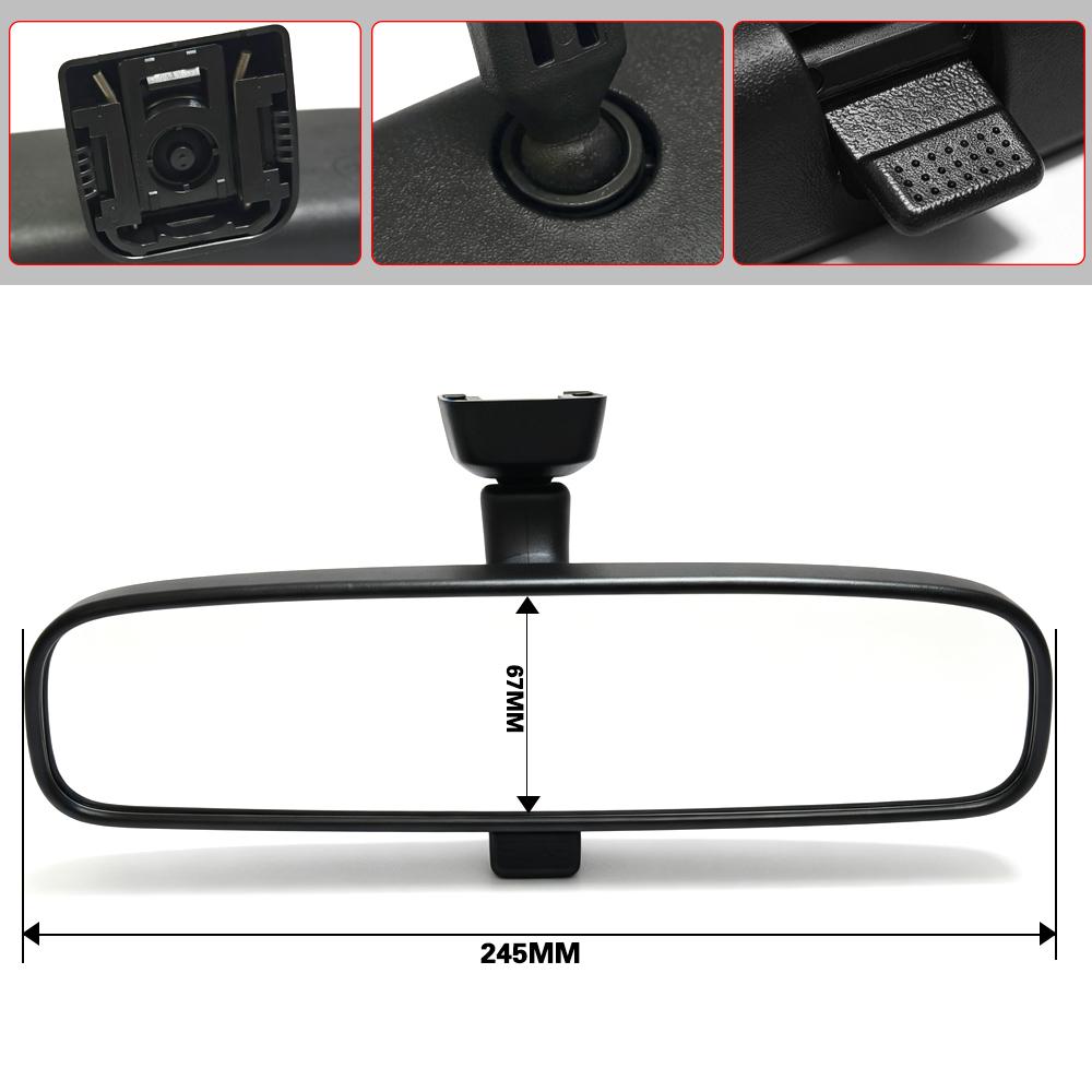 MN124448 For Mitsubishi Outlander Phev 2013 2014 2015 Indoor Mirror Reversing Mirror Interior Rearview Mirror Interior Mirrors6