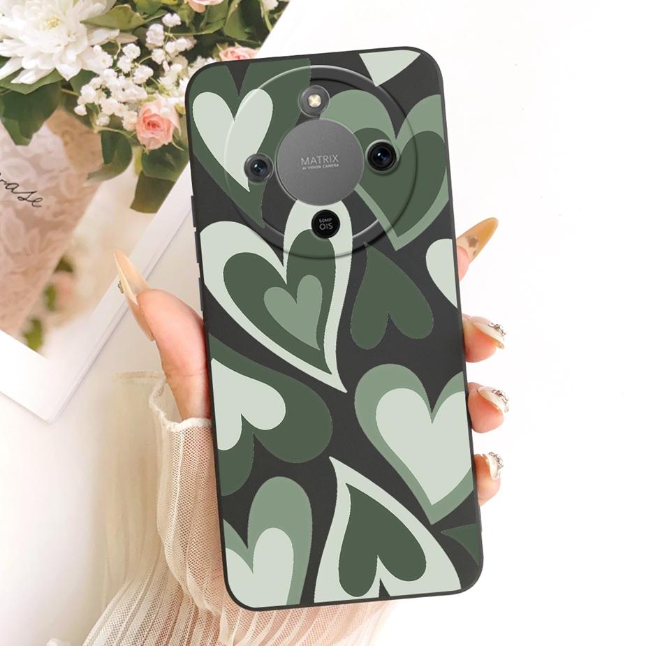 For Honor X9d Case Magic8 Lite Cute Fashion Cartoon Cover Soft TPU Phone Case For Honor Magic 8 Lite X 70 HonorX9d HonorX70 Bags