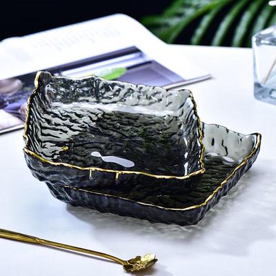 ZISIZ Creative Glass Fruit and Salad Bowl