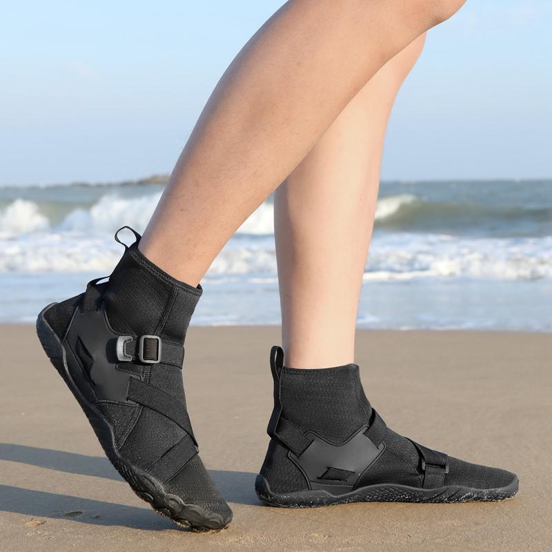 Fashion 2025 Water Shoes for Men Women Swim Beach Shoes High Top Quick-Dry Zero Drop Barefoot Aqua Shoes for River Wet Pool Surf Kayak