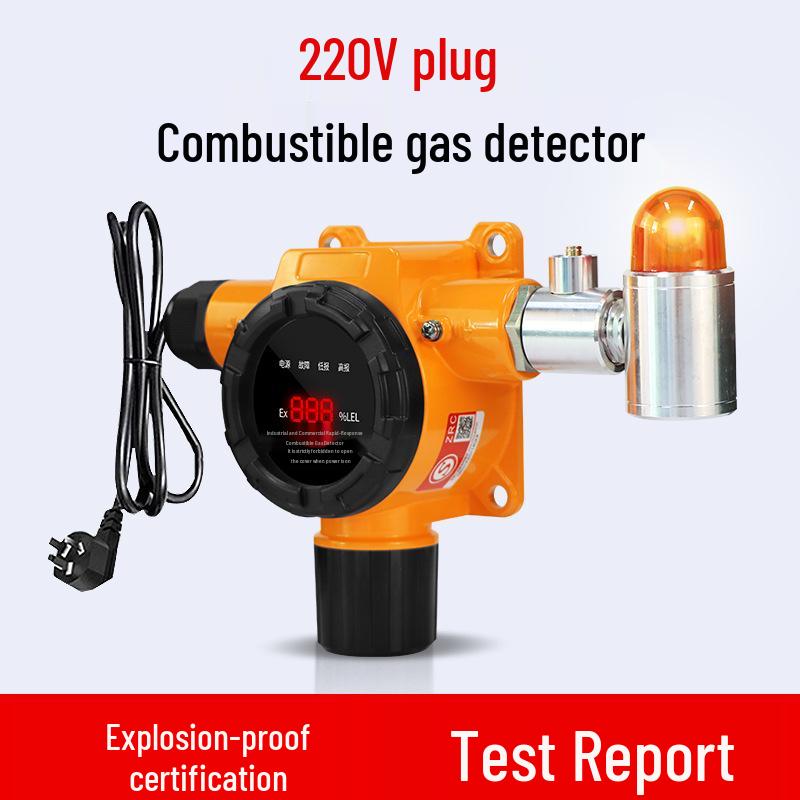 Industrial Flammable Gas Leak Detector for Natural and Liquefied Petroleum Gas