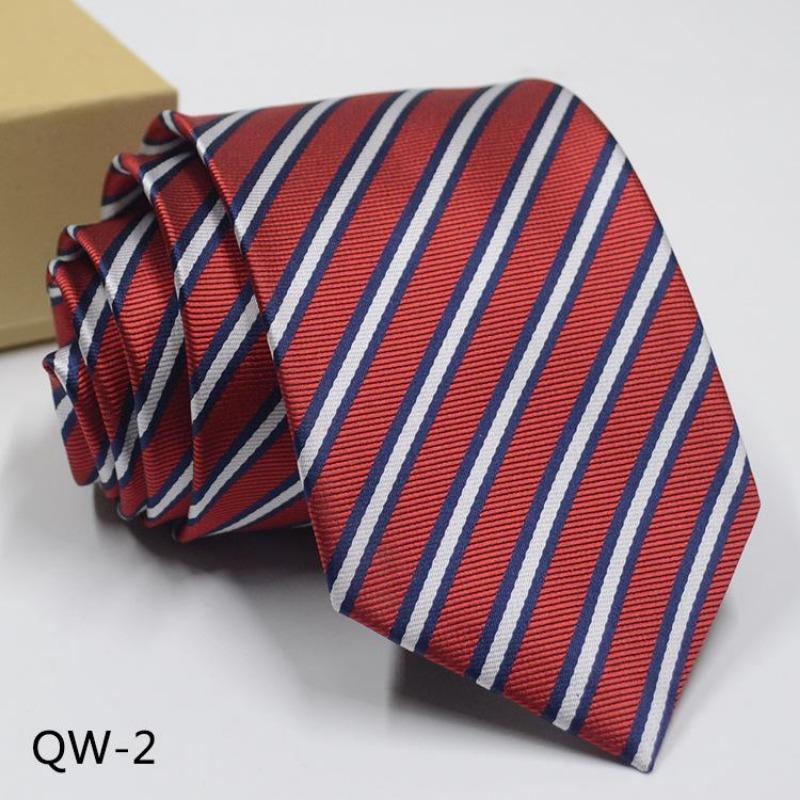 Men'S Dress Business Casual Professional Groom Wedding Best Man Striped Jacquard Fine Gentleman Men'S Premium Tie