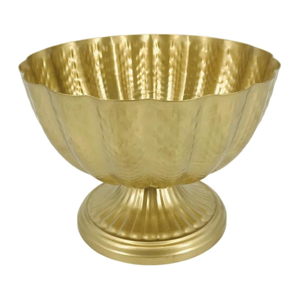 Blomvas Kompottvas Gåva Dekorativ Bordsdekoration Blomsterarrangemang Planteringskruka för Kontor Hem Bokhylla Evenemang Kök