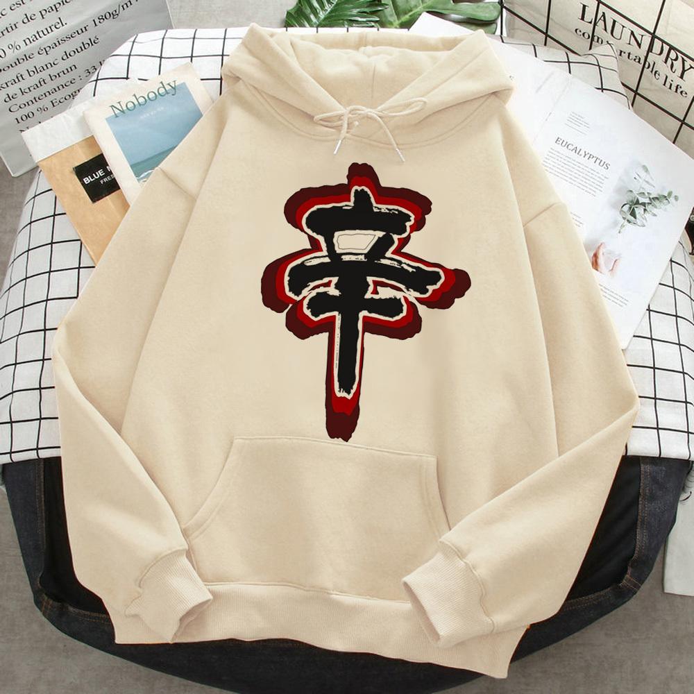 Shin Ramen Hoodies Women Gothic Anime Hooded Shirt Pulls Female Vintage Hooded Shirt