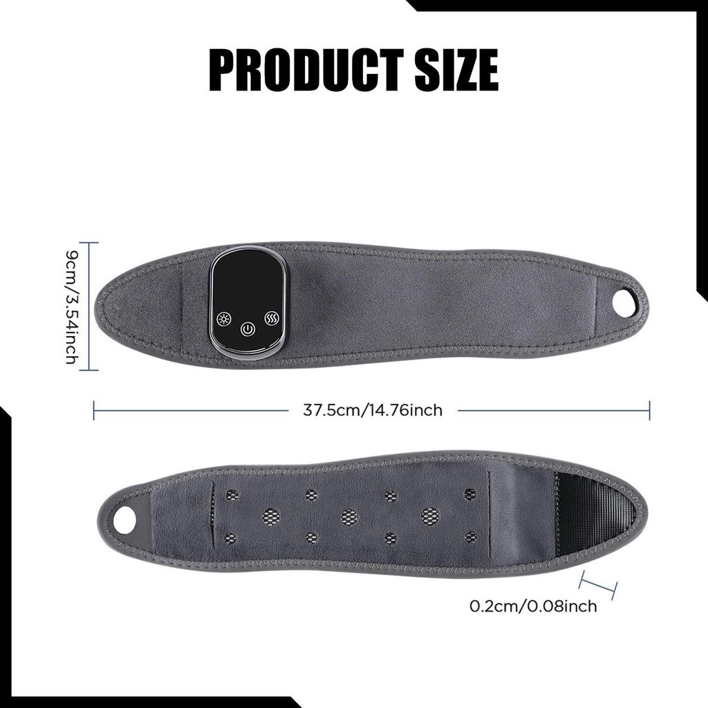 Electric Heating Hand Wrist Guard Portable Cordless Triple Method Massage for Birthdays Work