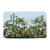 Tende da Doccia con Foglie di Palma Tropicale Set Tappeti Accessori Fiori di Plumeria Rosa Ibisco Floreale Decorazioni Bagno Tropicali Tende Tappetino da Bagno