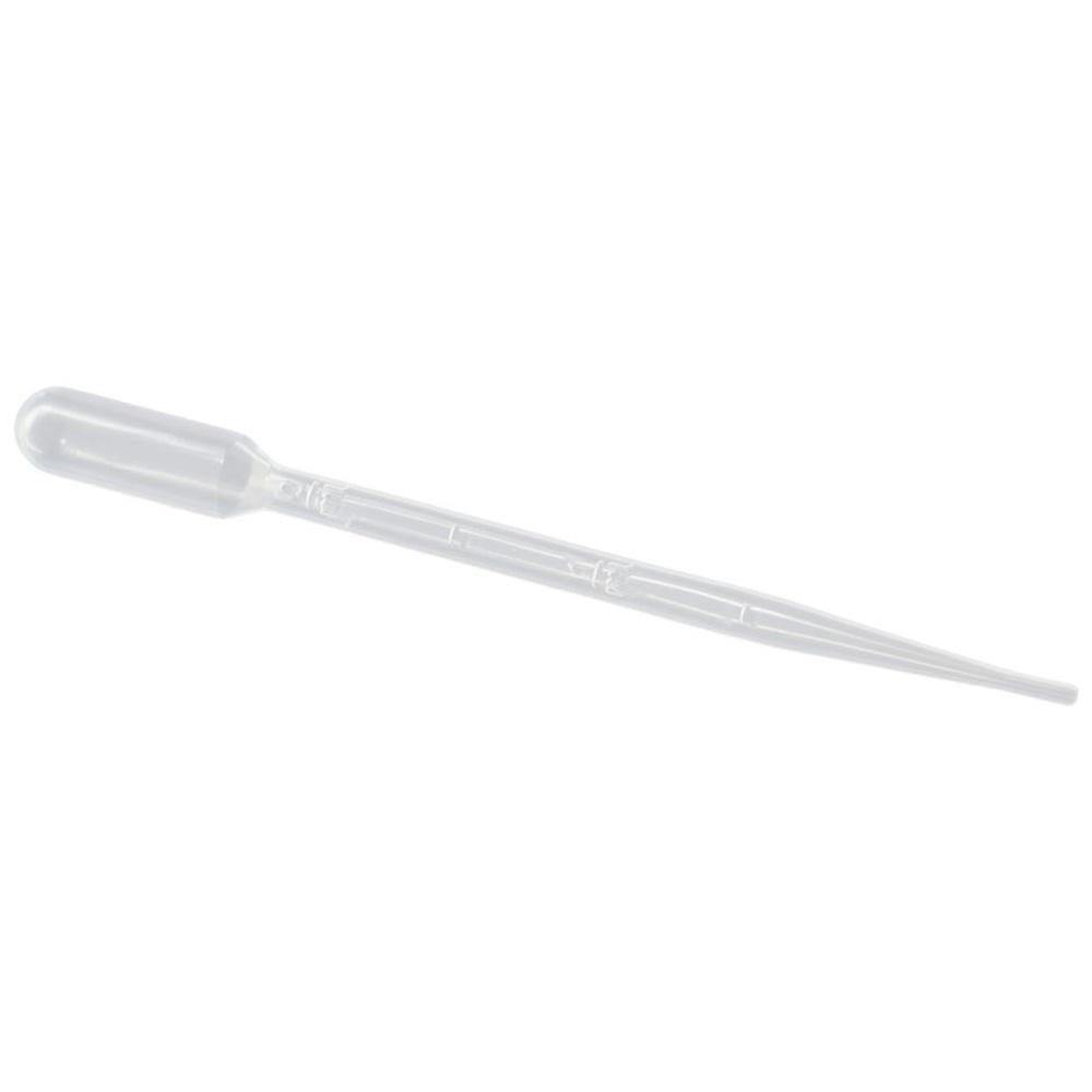 100 Stück Plastik 2ml Flüssigkeitstropfer Transparentes Augentropfer-Set Transfer Graduierte Pipetten Wissenschaft und Labor