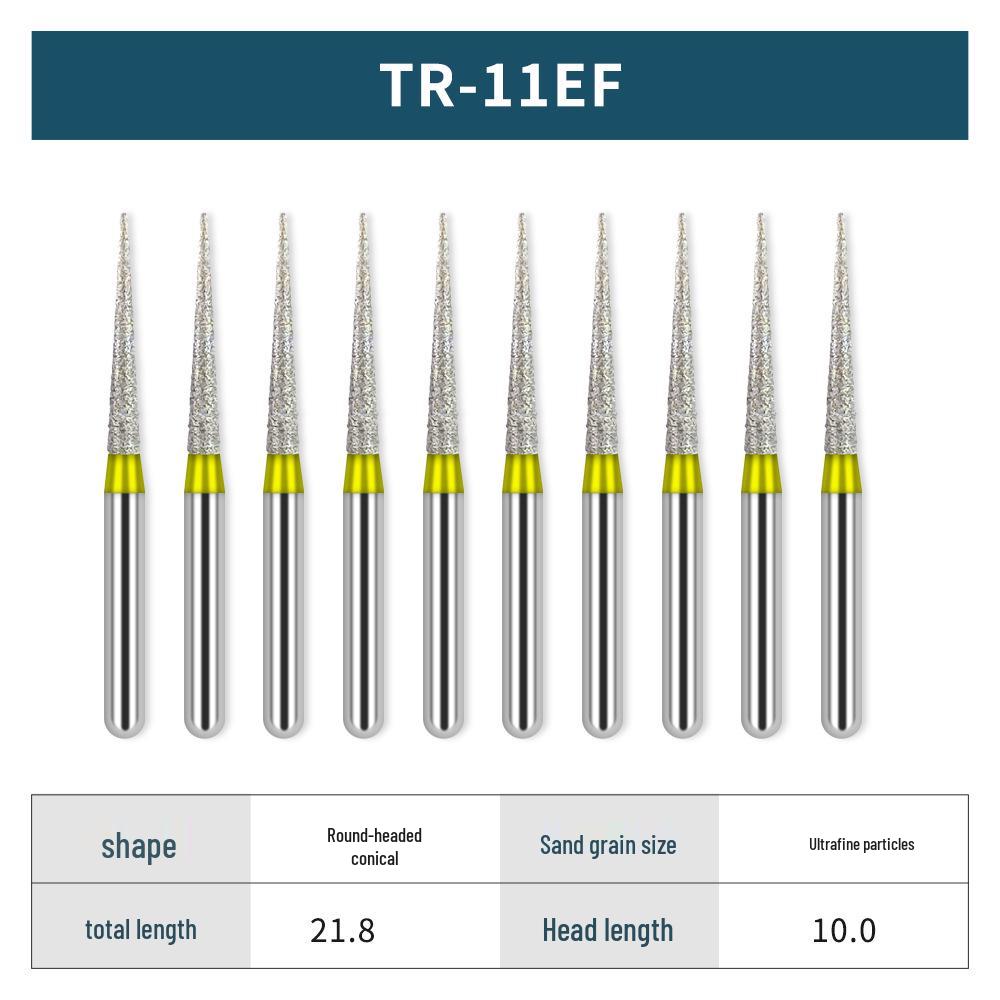 High-Speed Diamond Dental Burs for Polishing, Grinding, and Oral Care
