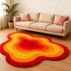 Irregular Shape Bedroom Decor Large Carpet ThickEN Plush Lounge Rug Dopamine Color Carpets for Living Room Fluffy Soft Floor Mat