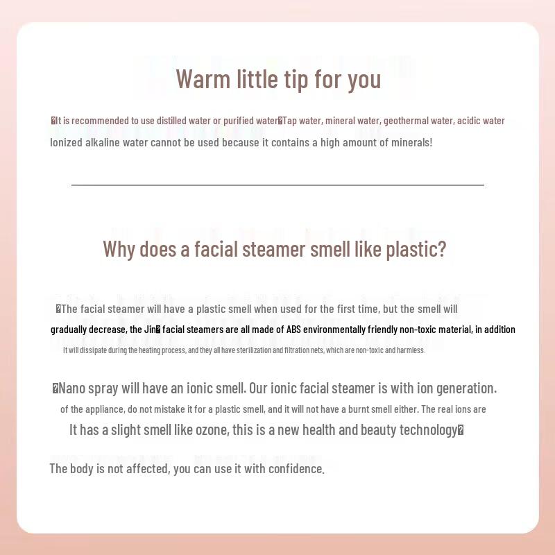 Jindao Hot Mist Facial Steamer & Hydrator