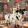 Realistisches Bullen-Design Spirituosenspender 2 Liter Fassungsvermögen Dekorative Bar-Accessoire Mit Reinem Ausgießmechanismus Dekorationen