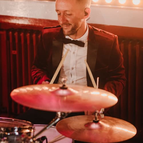 LIOOBO Wooden Drumsticks, Non-Slip, Lightweight, 5A Percussion Sticks, Practice Sticks for Beginners, Christmas, Birthday Gift