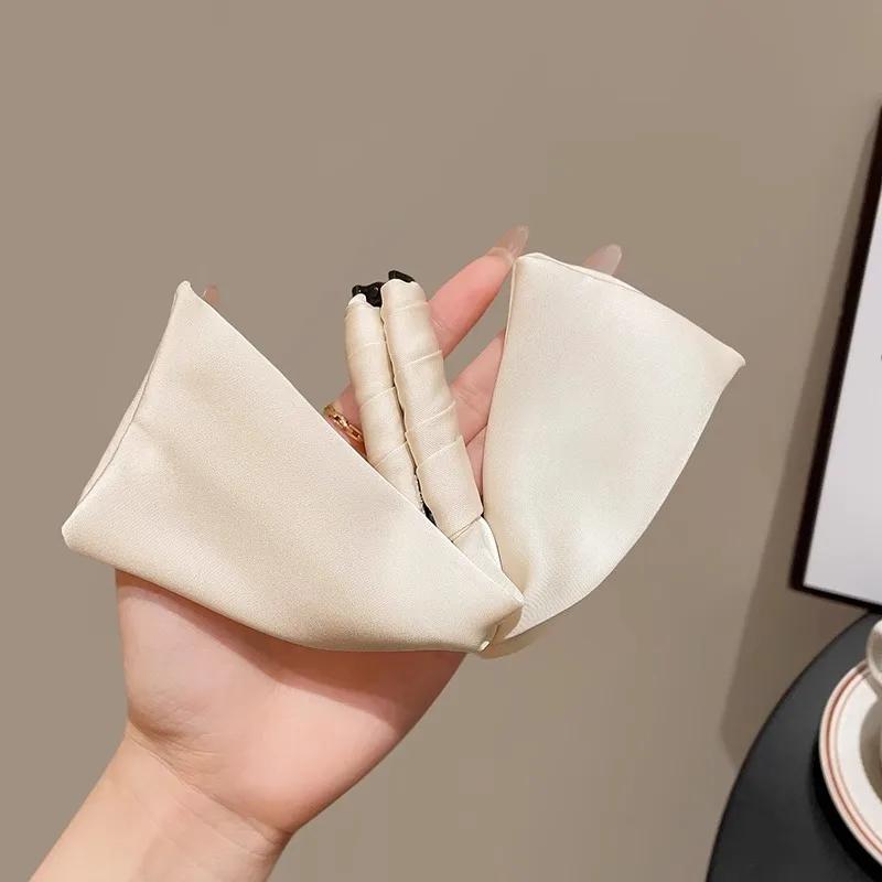 

Зажим-банан с кроличьими ушками для женщин, элегантный зажим для хвоста, модные женские заколки для волос, аксессуары для волос