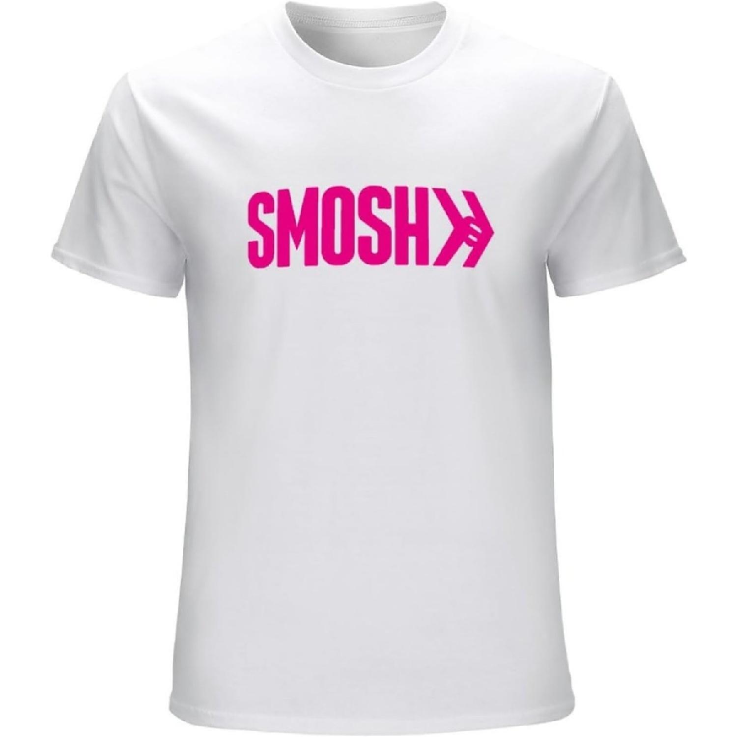 

ESSERYRFG Men s New Smosh Logo Symbol Famous Vlogger T-Shirts White XXXXXL білий
