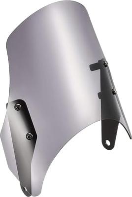 KITACO Mini Aero Visor, Acrylic/Smoke, Universal Fit for Monkey (603-0500100)