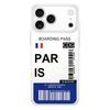 World City Travel Ticket New York London Phone Case For iPhone 17 Air 16E 16 11 15 14 Pro MAX 12 13 7 8 Plus SE Easter Cover