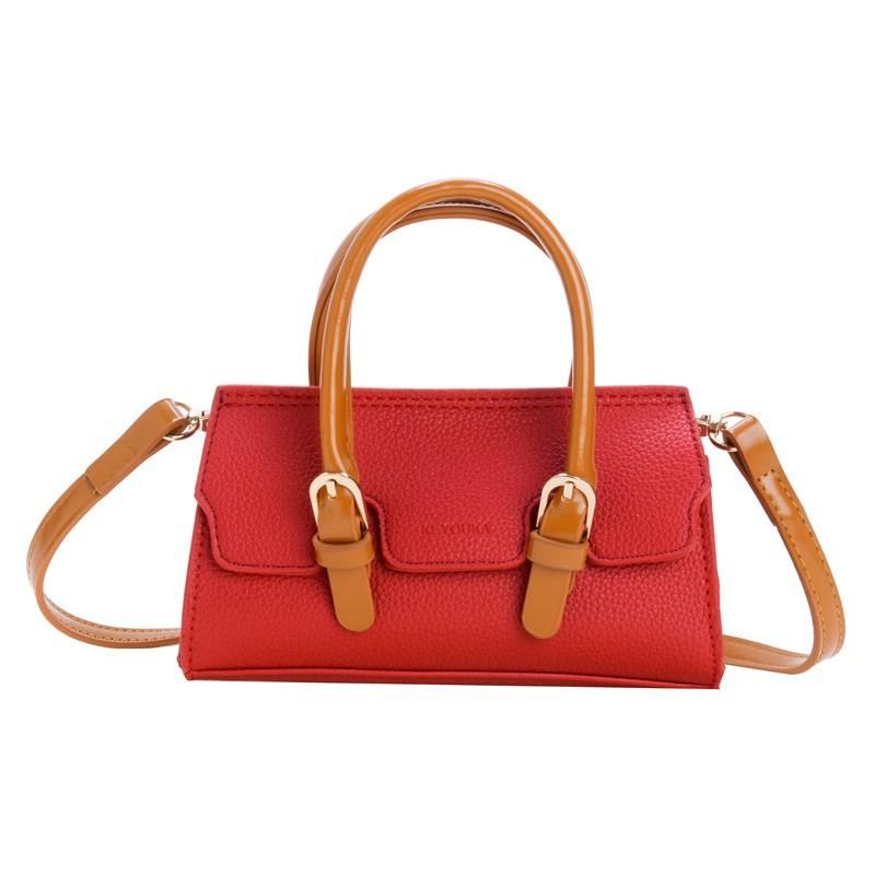 Stylish Handbag Girl Kids Mini Shoulder Bag Shopping Purse With Style Simple