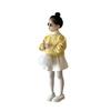2024 Winter Floral Wool Sweater & Skirt Set for Children