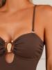 European & American Slimming Backless One-Piece Swimsuit 2026