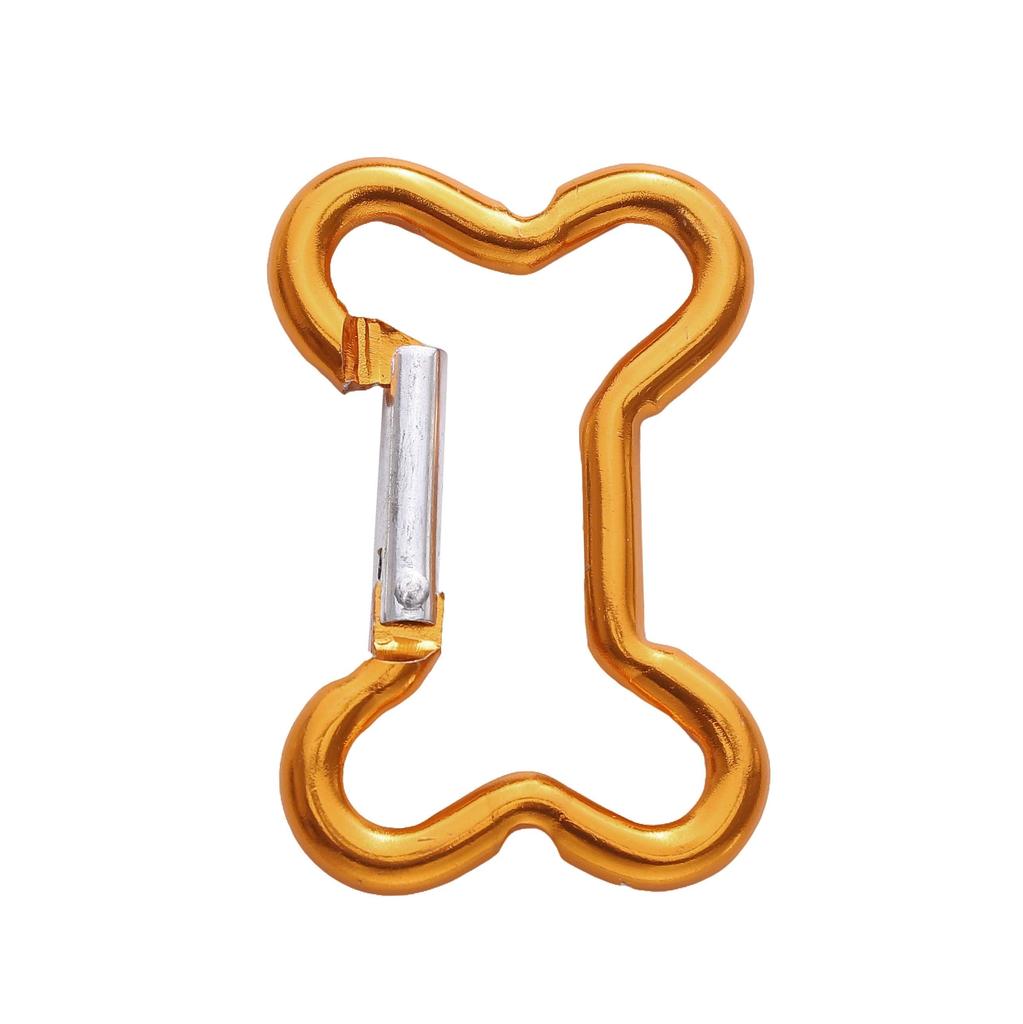 1pc Mountaineering Buckle Love Star Buckle D-Shaped Buckle Color Backpack Buckle Aluminum Keychain DIY Accessories
