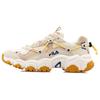 Casual Breathable Low-Top Dad Shoes Women Sneakers Snow-White T12W031113FPR