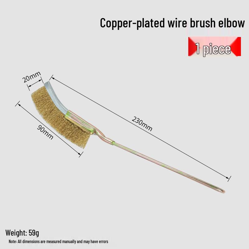 Stainless Steel Wire Brush with Handle - Rust Remover and Barbecue Grill Cleaner