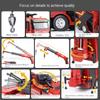 HUINA 1/18 Remote Control Fire Truck Children's Toys Large 9CH RC Fire Fighting Sprinkler Ladder Truck Boys Engineering Trucks