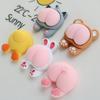 10 Pcs New Kawaii Cartoon Animal Big Ass Series Resin Cabochons Scrapbook Diy Jewellery Hairpin Accessories Decorate Craft A83