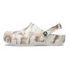 Crocs Sabots Classiques Imprimé Camouflage Sabots de Plage Chaussures Unisexe Blanc-Camouflage 206454-94S