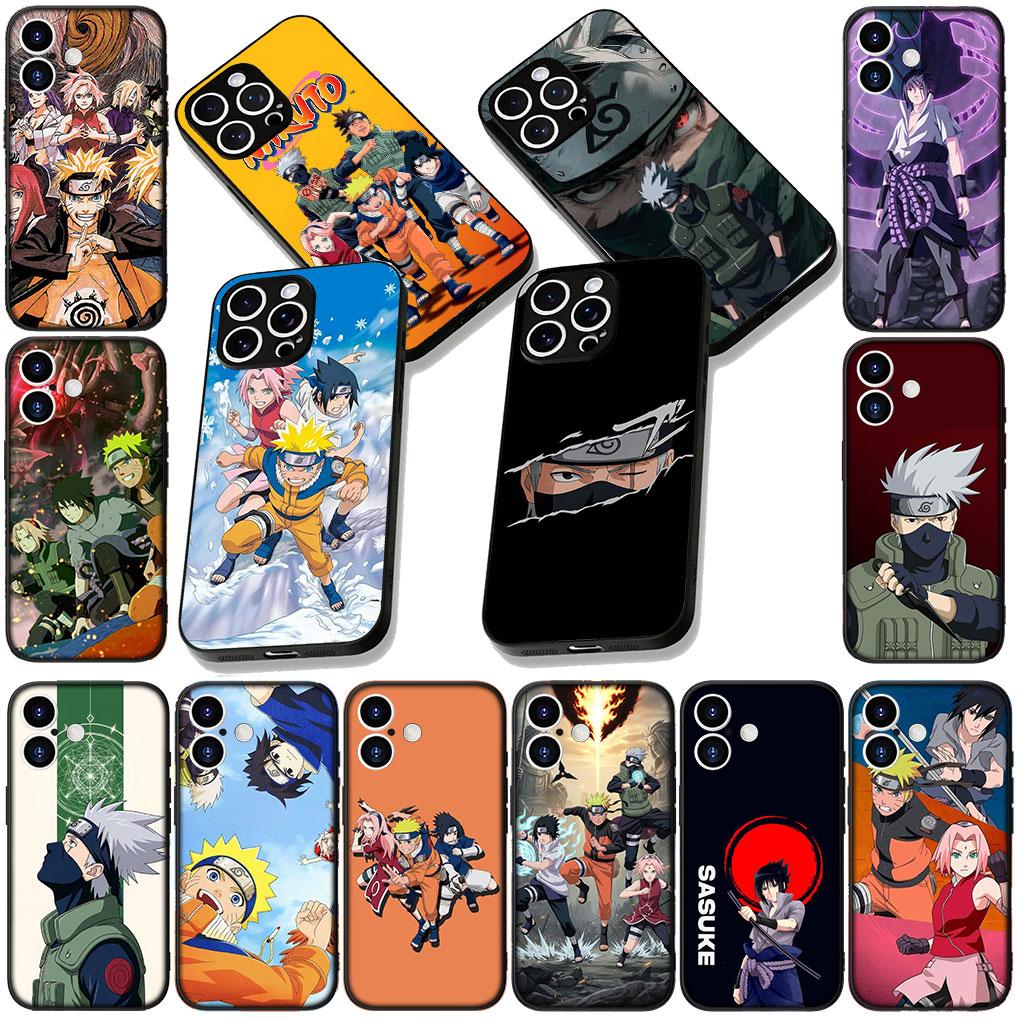 Cover for Motorola Moto Edge 70 60 Fusion NEO Pro G Stylus G56 G96 G52 G04 G05 20 Case Narutos Sasuke Haruno Sakura Kakashi