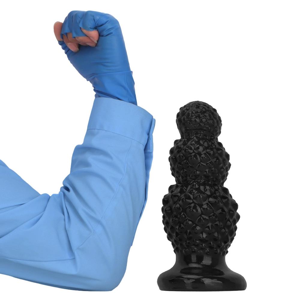 PVC Butt Plug Dildo Women's Masturbator Sex Toy Fisting BDSM Strap On Penis Big Dick