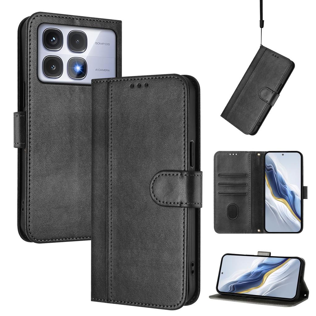 Luxury Magnetic Leather Case For Redmi K70 Ultra K60 Ultra K60 K50 Ultra K40 A5 A3x A3 A1 Flip Wallet Cover