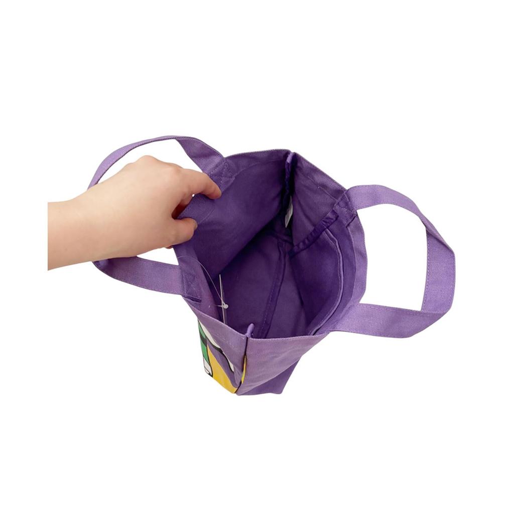 Powerpuff Girls Lunch Bag Colored Gusset - Bag/Purple