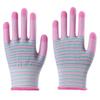 Breathable, Knitted, Protective Gloves, Striped, Anti Slip Gloves, Wear-resistant, Work Gloves, High Elasticity, Nylon Gloves