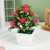 Simulated Chrysanthemum Hydrangea Calla Artificial Flowers Potted Green Plants