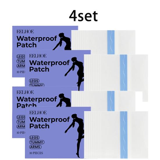 EELHOE waterproof care patch, lightweight, breathable, elastic, fits the skin, arms and legs, universal protective patch 10pcs
