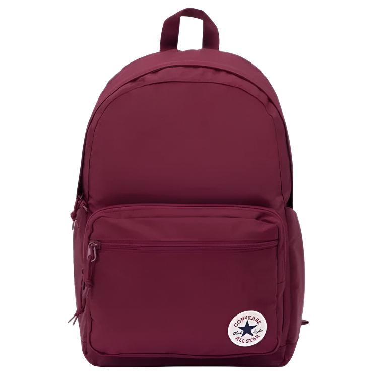 Converse Go 2 25L Logo Polyester Backpack Unisex Backpack Red UA5796-RCV Red