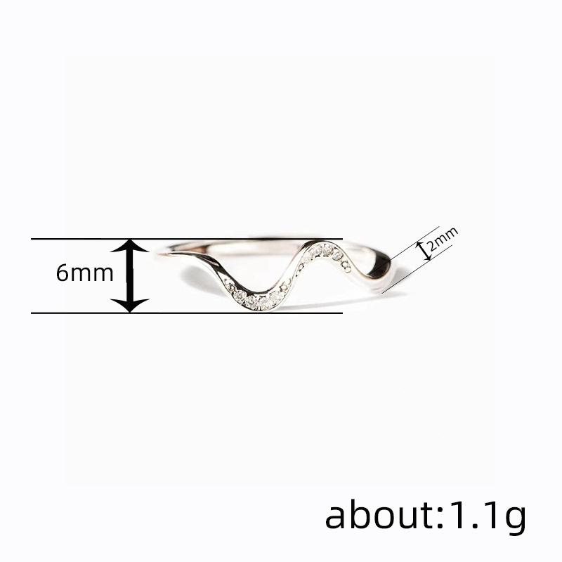 Simple Geometric Line Ring For Women, Minimalist Classic Daily Jewelry, Fashionable And Elegant Temperament Ring