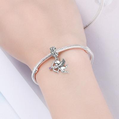 Copper Cupid Love Symbol Pendant Original Pendants Bracelet Charms Jewelry Party Beads Diy Trendy Gifts