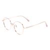 Metal Colorful Oval Full Rim Man And Women Glasses Frame Retro Round High Quality Spectacle For Medical Prescription Lenses