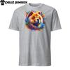 Colorful Chow Chow Dog Unisex T-Shirt | Vibrant Design | Short Sleeve Tee