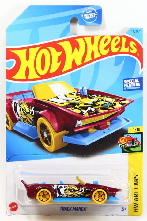 

Hot Wheels 2023 Truck Manga Dark Red #015rr [Item]