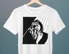 Portrait of a Bearded Man, M.C. Escher, Unisex T-Shirt, Art Tee, Gift for Her, Gift for Him, Art Lover Gift