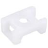 100Pcs Plastic Wire Cable Zip Tie Screw Fixing Mount Base Holder